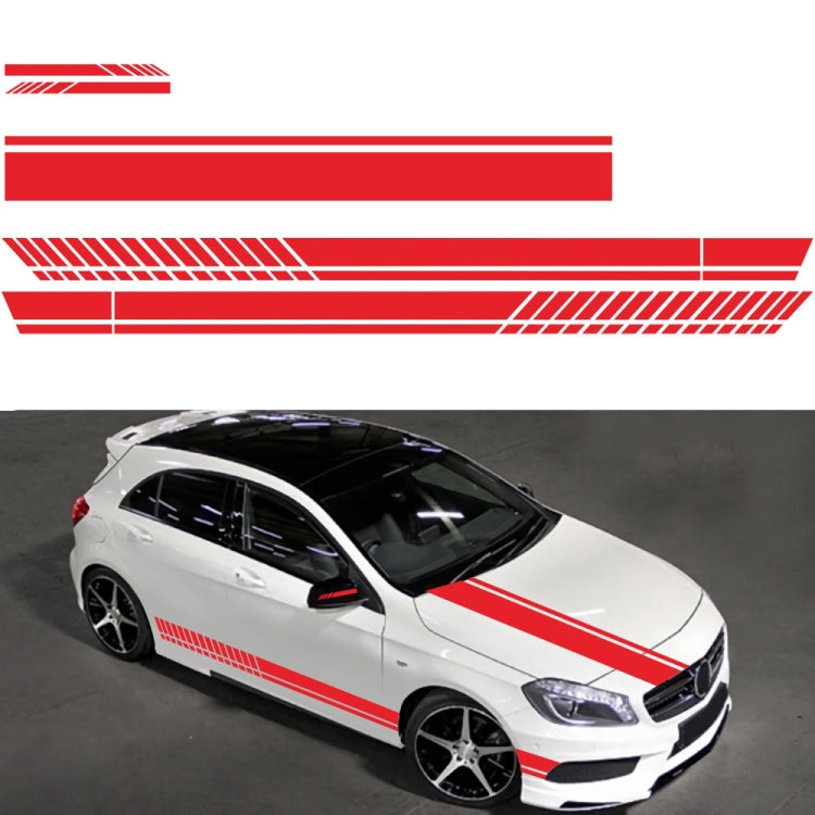 D-936 Adesivo decorativo modificato per auto con motivo a strisce, D-936
