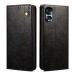 Custodia per telefono in pelle con trama di cavallo pazzo in cera d'olio, For Honor 70, For Honor 70 Pro / 70 Pro+