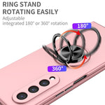 Cassa del telefono del supporto dell'anello dell'armatura, For Samsung Galaxy Z Fold4