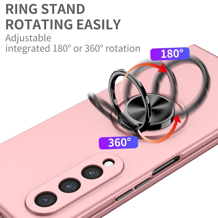 Cassa del telefono del supporto dell'anello dell'armatura, For Samsung Galaxy Z Fold4