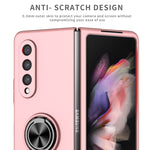 Cassa del telefono del supporto dell'anello dell'armatura, For Samsung Galaxy Z Fold4
