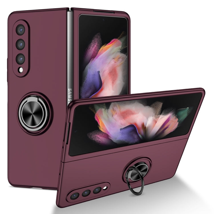 Cassa del telefono del supporto dell'anello dell'armatura, For Samsung Galaxy Z Fold4