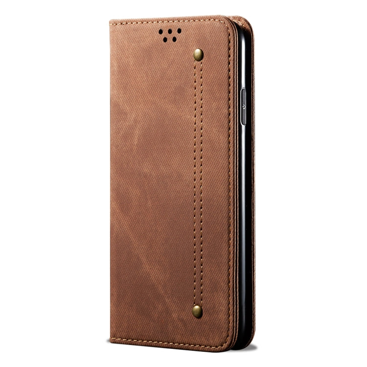 Custodia per telefono in pelle Flip Texture denim, For Honor 70, For Honor 70 Pro / 70 Pro+