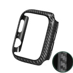 Custodia per orologio con telaio in fibra di carbonio per PC, For Apple Watch Series 9 / 8 / 7 41mm, For Apple Watch Series 9 / 8 / 7 45mm