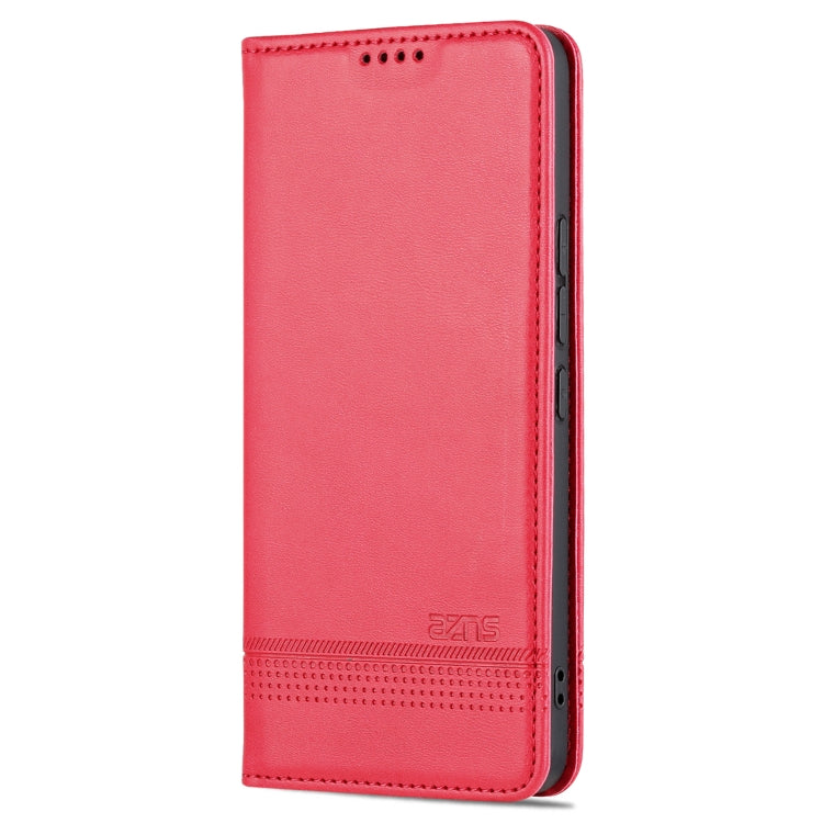 Custodia per telefono in pelle con texture di vitello magnetica AZNS, For Xiaomi 12 Lite, For Xiaomi Redmi Note 11T Pro / Poco X4 GT