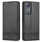 Custodia per telefono in pelle con texture di vitello magnetica AZNS, For Xiaomi 12 Lite, For Xiaomi Redmi Note 11T Pro / Poco X4 GT