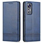Custodia per telefono in pelle con texture di vitello magnetica AZNS, For Xiaomi 12 Lite, For Xiaomi Redmi Note 11T Pro / Poco X4 GT