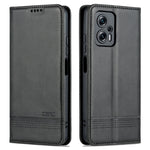 Custodia per telefono in pelle con texture di vitello magnetica AZNS, For Xiaomi 12 Lite, For Xiaomi Redmi Note 11T Pro / Poco X4 GT