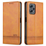 Custodia per telefono in pelle con texture di vitello magnetica AZNS, For Xiaomi 12 Lite, For Xiaomi Redmi Note 11T Pro / Poco X4 GT