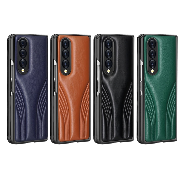 Custodia per telefono pieghevole in rilievo, For Samsung Galaxy Z Fold4
