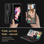 Custodia per telefono pieghevole in rilievo, For Samsung Galaxy Z Fold4