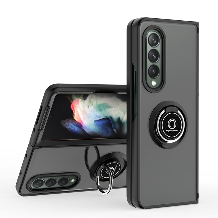 Custodia per telefono con supporto per PC + TPU serie Q Shadow 1, For Samsung Galaxy Z Fold4