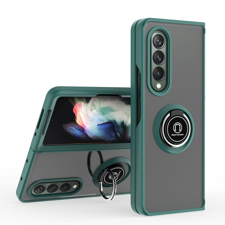 Custodia per telefono con supporto per PC + TPU serie Q Shadow 1, For Samsung Galaxy Z Fold4