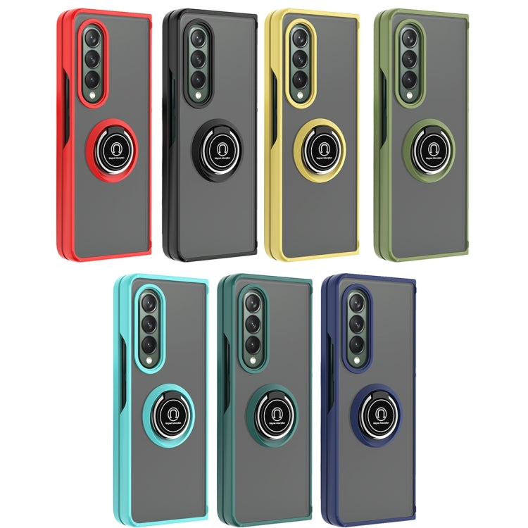 Custodia per telefono con supporto per PC + TPU serie Q Shadow 1, For Samsung Galaxy Z Fold4