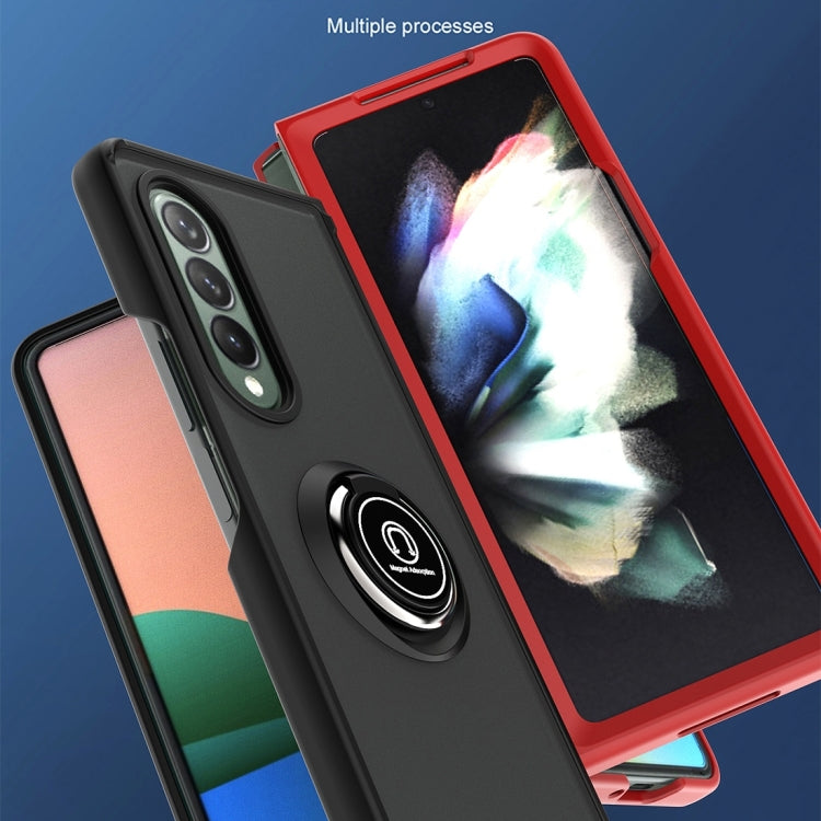 Custodia per telefono con supporto per PC + TPU serie Q Shadow 1, For Samsung Galaxy Z Fold4