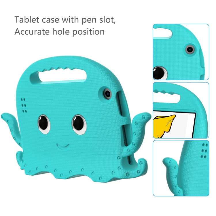Custodia per tablet antiurto Octopus EVA con pellicola per schermo e tracolla, For Amazon Kindle Fire HD 7 2019 / 2017 / 2015, For Amazon Kindle Fire HD 8 / HD 8 Plus