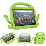 Custodia per tablet antiurto Octopus EVA con pellicola per schermo e tracolla, For Amazon Kindle Fire HD 7 2019 / 2017 / 2015, For Amazon Kindle Fire HD 8 / HD 8 Plus