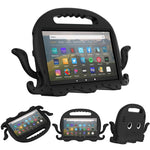 Custodia per tablet antiurto Octopus EVA con pellicola per schermo e tracolla, For Amazon Kindle Fire HD 7 2019 / 2017 / 2015, For Amazon Kindle Fire HD 8 / HD 8 Plus