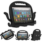 Custodia per tablet antiurto Octopus EVA con pellicola per schermo e tracolla, For Amazon Kindle Fire HD 7 2019 / 2017 / 2015, For Amazon Kindle Fire HD 8 / HD 8 Plus