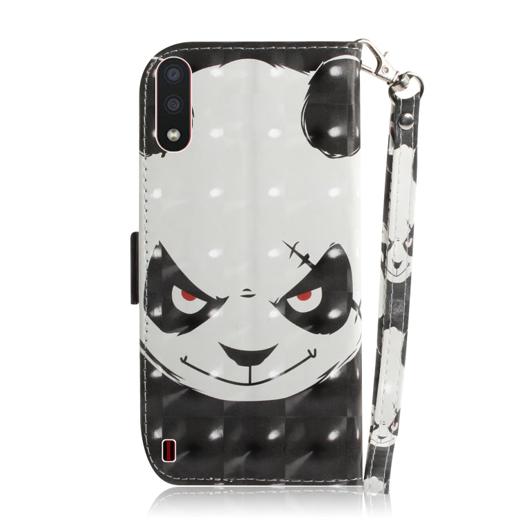 Custodia portafoglio in pelle flip per Samsung Galaxy A01
