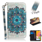 Custodia portafoglio in pelle flip per Samsung Galaxy A01