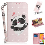 Custodia portafoglio in pelle flip per Samsung Galaxy A01
