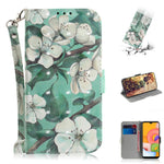 Custodia portafoglio in pelle flip per Samsung Galaxy A01