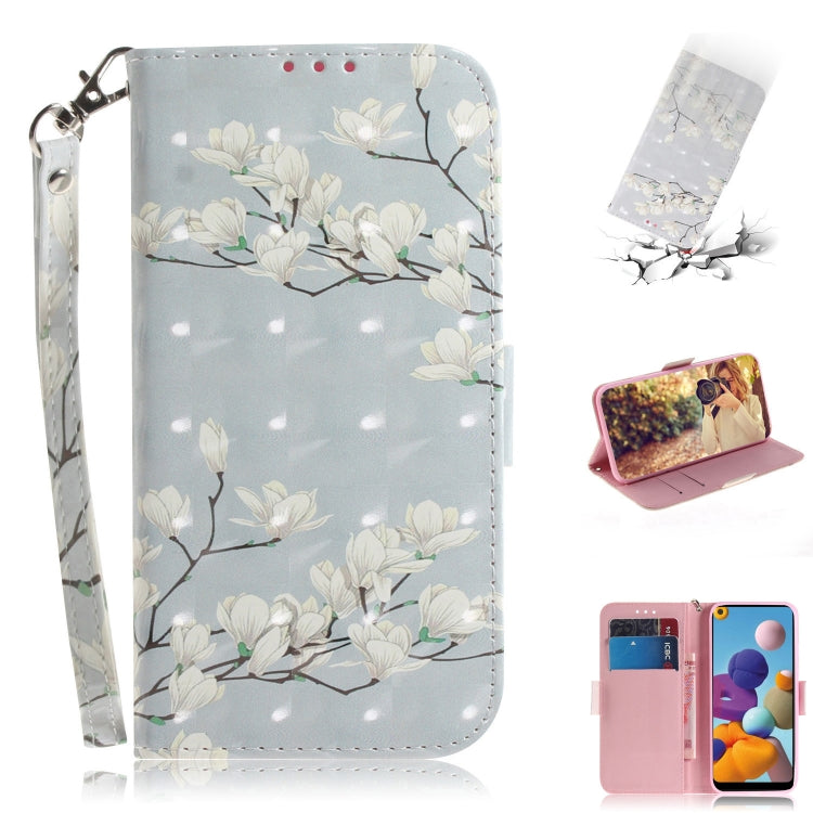 Custodia portafoglio in pelle flip per Samsung Galaxy A01