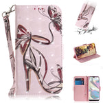 Custodia portafoglio in pelle flip con slot carte per Galaxy A70e