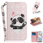 Custodia portafoglio in pelle flip con slot carte per Galaxy A70e