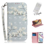 Custodia portafoglio in pelle flip con slot carte per Galaxy A70e