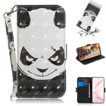 Custodia portafoglio in pelle flip con slot carte per Galaxy A70e