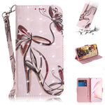 Custodia portafoglio in pelle flip con slot carte per Galaxy A70e