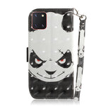 Custodia portafoglio in pelle con pittura 3D per Galaxy S10 Lite