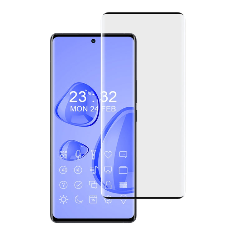 Pellicola in vetro temperato curvo a schermo intero imak 3D, For Honor 70 5G, For Honor 70 Pro 5G/70 Pro+ 5G, For vivo S15 Pro 5G, For vivo X80 5G/X80 Pro 5G/X80 Pro+ 5G