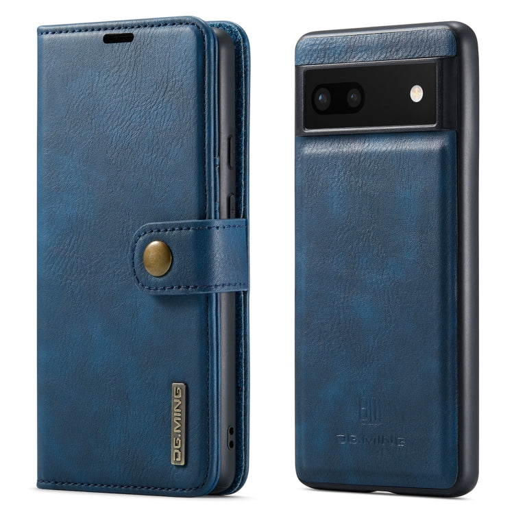 Custodia per telefono in pelle magnetica staccabile con struttura Crazy Horse DG.MING, For Google Pixel 6A, For Google Pixel 7, For Google Pixel 7 Pro, For OnePlus Ace & 10R, For OnePlus 10 Pro, For OnePlus Nord N20 5G