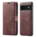 Custodia per telefono in pelle magnetica staccabile con struttura Crazy Horse DG.MING, For Google Pixel 6A, For Google Pixel 7, For Google Pixel 7 Pro, For OnePlus Ace & 10R, For OnePlus 10 Pro, For OnePlus Nord N20 5G