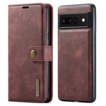 Custodia per telefono in pelle magnetica staccabile con struttura Crazy Horse DG.MING, For Google Pixel 6A, For Google Pixel 7, For Google Pixel 7 Pro, For OnePlus Ace & 10R, For OnePlus 10 Pro, For OnePlus Nord N20 5G