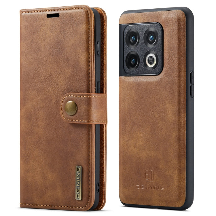 Custodia per telefono in pelle magnetica staccabile con struttura Crazy Horse DG.MING, For Google Pixel 6A, For Google Pixel 7, For Google Pixel 7 Pro, For OnePlus Ace & 10R, For OnePlus 10 Pro, For OnePlus Nord N20 5G