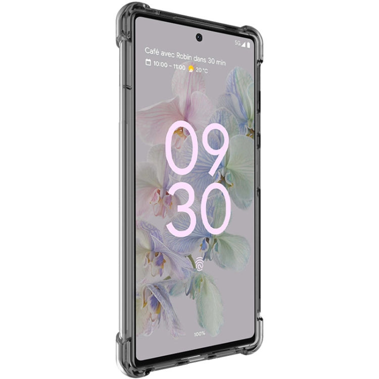 IMAK Custodia per telefono in TPU antiurto antiurto IMAK con protezione per lo schermo, For Google Pixel 6a