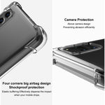IMAK Custodia per telefono in TPU antiurto antiurto IMAK con protezione per lo schermo, For Google Pixel 6a