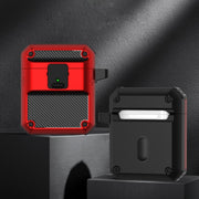 Custodia protettiva per auricolare automatico Bomb TPU + PC con interruttore, For AirPods 2 / 1, For AirPods 3, For AirPods Pro