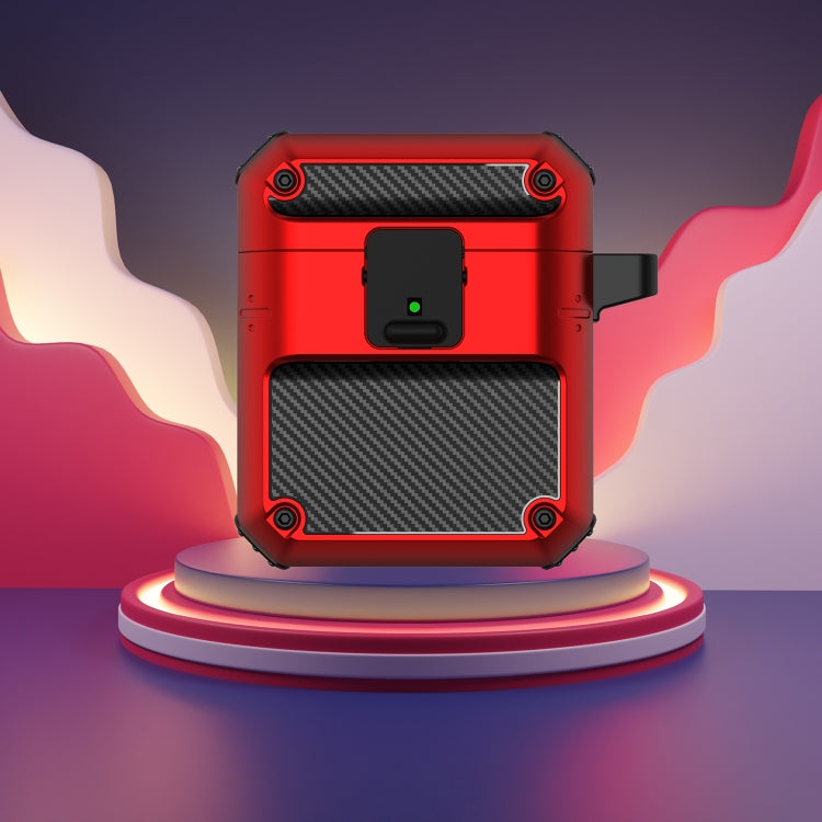 Custodia protettiva per auricolare automatico Bomb TPU + PC con interruttore, For AirPods 2 / 1, For AirPods 3, For AirPods Pro