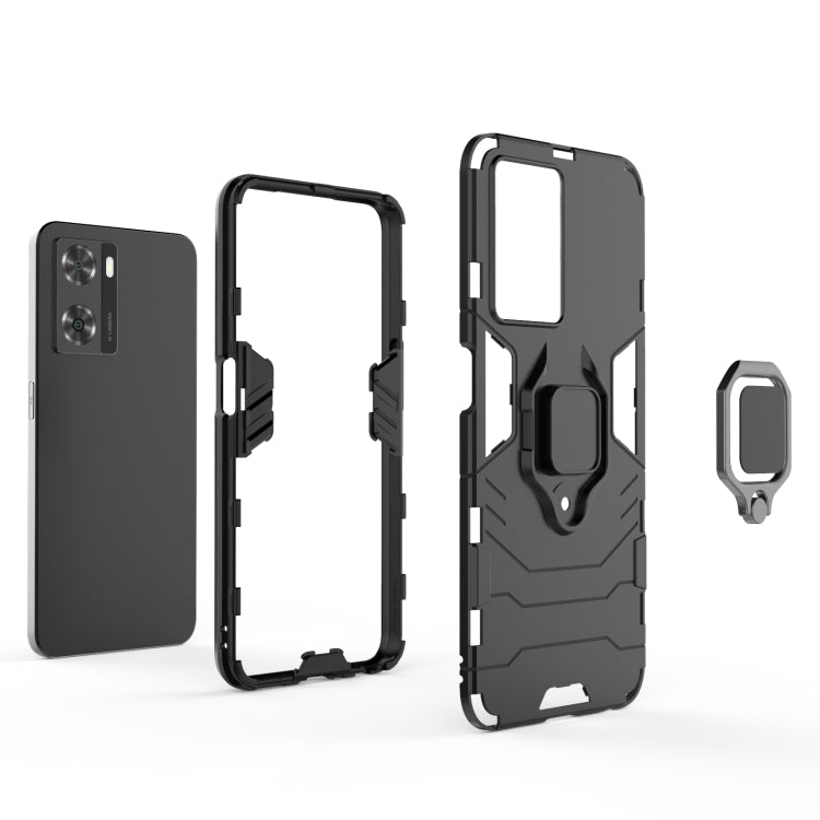 Custodia per telefono antiurto per PC + TPU, For OPPO A57 4G Foreign Version