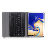 A290 Per Galaxy Tab A 8.0 T290 / T295 (2019) Custodia in pelle con tastiera Bluetooth staccabile con funzione di supporto