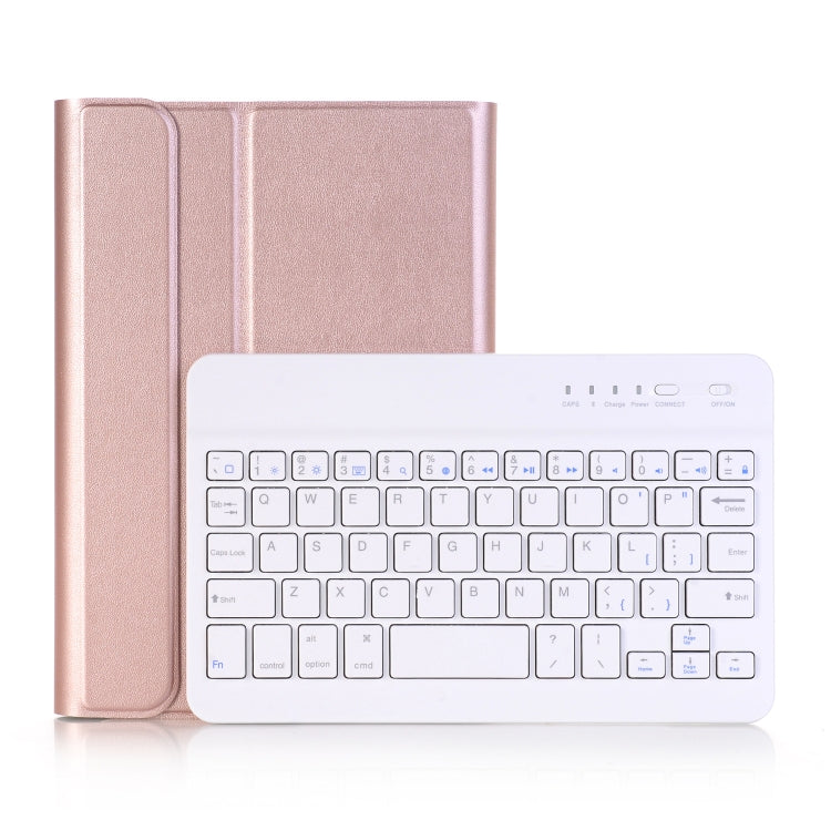 A290 Per Galaxy Tab A 8.0 T290 / T295 (2019) Custodia in pelle con tastiera Bluetooth staccabile con funzione di supporto