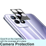 Pellicola in vetro temperato con obiettivo per fotocamera posteriore integrata imak con copriobiettivo versione nera, For OnePlus Nord CE 2 Lite 5G, For OPPO Realme 8i, For OPPO Realme Narzo 50 5G, For OPPO Realme Narzo 50A Prime, For vivo T1 Pro 5G