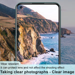 Pellicola in vetro temperato con obiettivo per fotocamera posteriore integrata imak con copriobiettivo versione nera, For OnePlus Nord CE 2 Lite 5G, For OPPO Realme 8i, For OPPO Realme Narzo 50 5G, For OPPO Realme Narzo 50A Prime, For vivo T1 Pro 5G