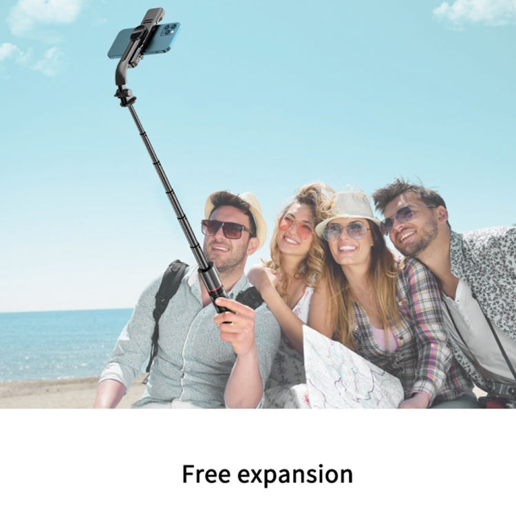 Supporto per telefono con bastone selfie per treppiede con luce di riempimento staccabile con telecomando Bluetooth L12D, L12D