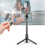 L12 Bluetooth Remote Tripod Selfie Stick Phone Holder, L12